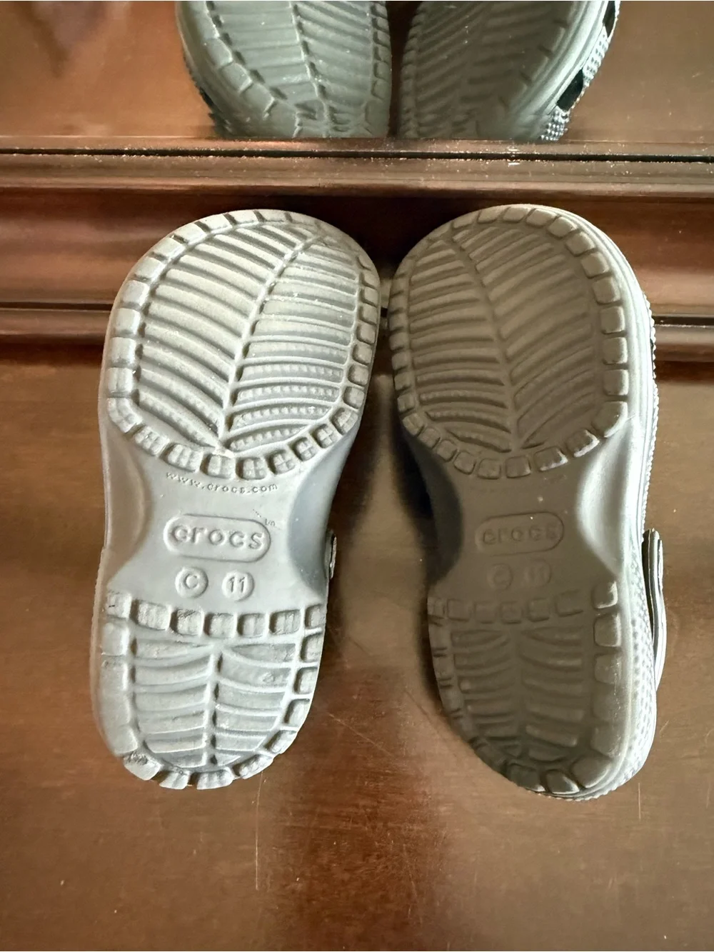 Kids Classic Crocs - Black - Size 11